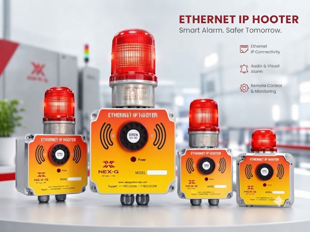 Ethernet IP Hooter industrial system